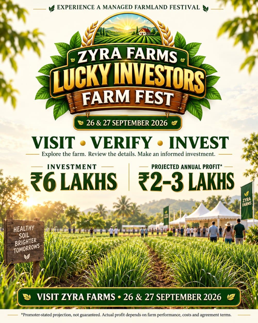 Lucky Investors Farm Fest 2026 invitation